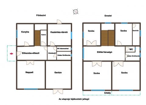 Eladó Ház 2100 Gödöllő Gödöllőn kétgenerációs befektetési lehetőség a belvárosban