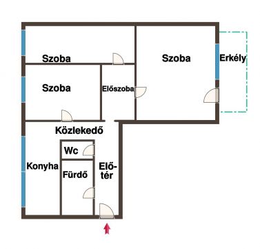 Eladó Lakás 6000 Kecskemét Kecskemét Széchenyiváros 