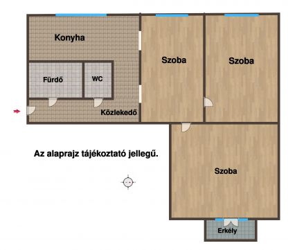 Eladó Lakás 4032 Debrecen Igényesen felújított lakás a Böszörményi úton