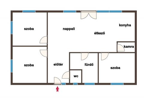 Eladó Ház 6041 Kerekegyháza Újépítésű 70nm nappali+3 szobás ikerház, 400nm telken       