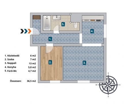 Eladó Lakás 1039 Budapest 3. kerület 