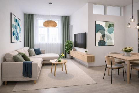 Eladó Lakás 1064 Budapest 6. kerület , Újépítésű lakás a 6. kerületben, Nyugati pályaudvarhoz közel