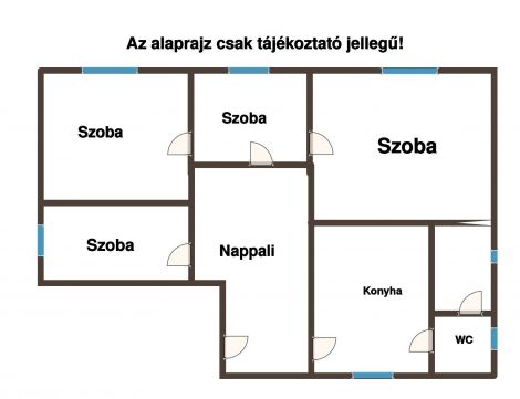 Eladó Ház 5052 Újszász Újszász Vasútállomástól 5 percre 3 szobás ház