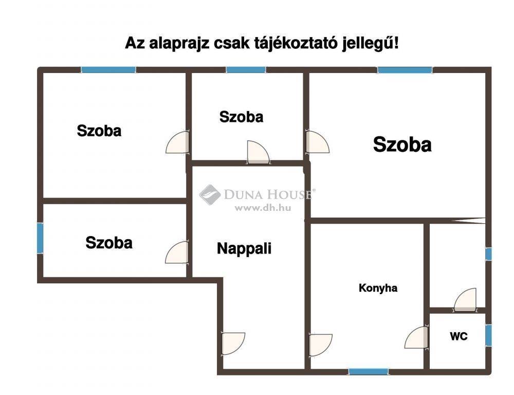 5052 Újszász , Újszász Vasútállomástól 5 percre 3 szobás ház — 1/7