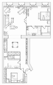 Eladó Lakás 1051 Budapest 5. kerület Hild téren 3 szobás panorámás  lakás premium házban !!!
