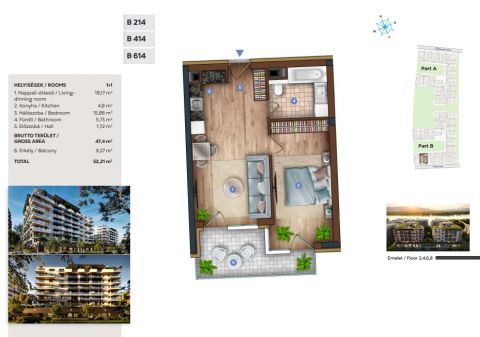 Eladó Lakás 1138 Budapest 13. kerület 