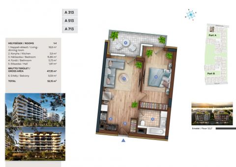 Eladó Lakás 1138 Budapest 13. kerület 