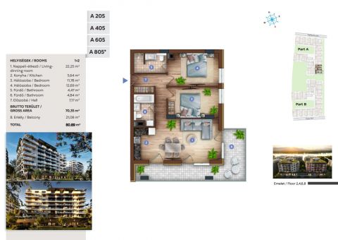 Eladó Lakás 1138 Budapest 13. kerület 