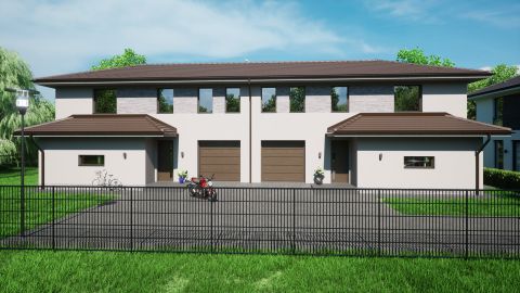 Eladó Ház 4031 Debrecen , Új építésű ikerházak – Debrecen Hatvan utcai kert