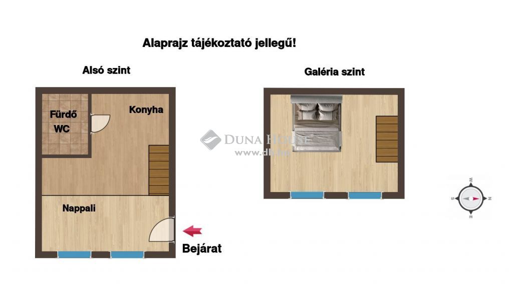 1077 Budapest 7. kerület , Berendezett, állógalériás, emeleti, minőségi garzon lakás 2. — 1/22