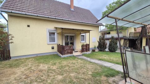Eladó Ház 6050 Lajosmizse 2 szintes nappali+2 szobás ház, garázsok, melléképület
