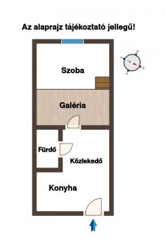 Eladó Lakás 1076 Budapest 7. kerület Vadregényes garzon a Garay utcában