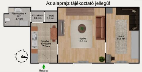 Eladó Lakás 1086 Budapest 8. kerület 1086 Budapest 8, Magdolna negyed