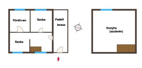 Eladó Ház 6000 Kecskemét LAKÁS árában, jó állapotú ház!