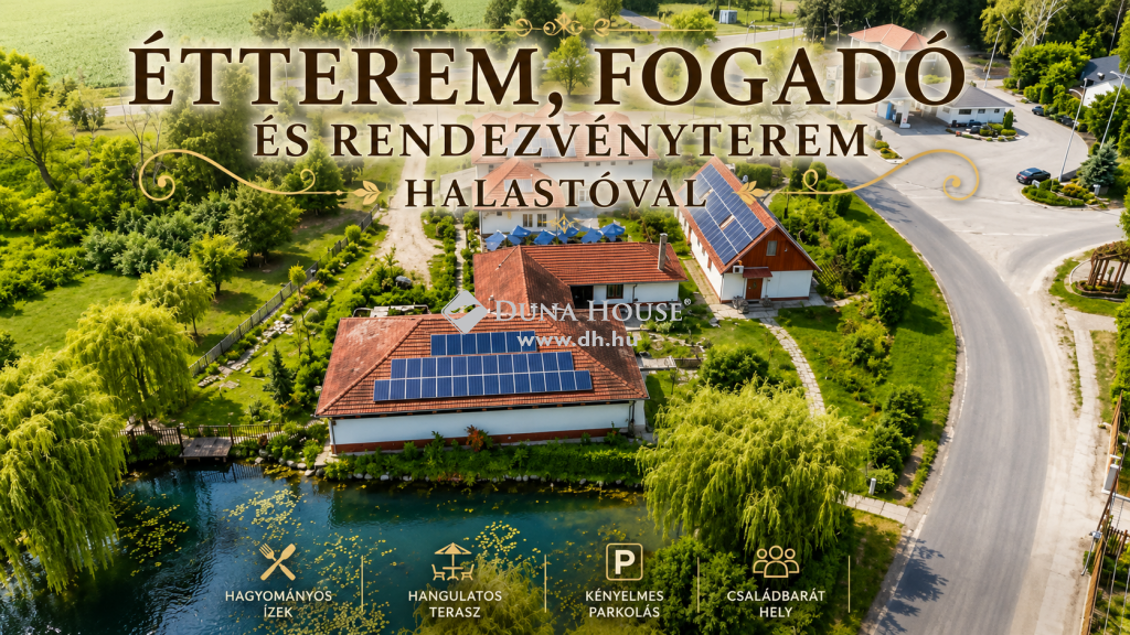 6086 Szalkszentmárton , Kiadó  Bejáratott étterem–panzió–fogadó — 1/33
