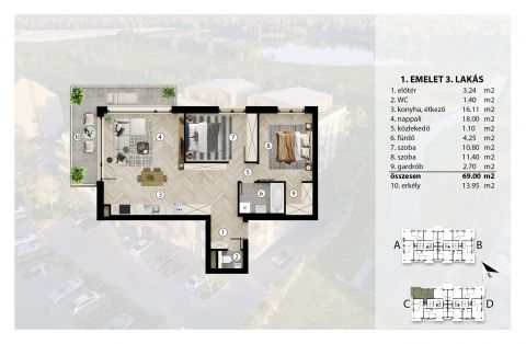 Eladó Lakás 8000 Székesfehérvár , Palotaváros