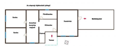 Eladó Ház 2114 Valkó Valkó központi részén családi ház nagy telekkel eladó