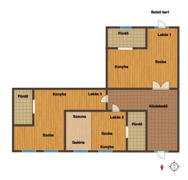 Eladó Lakás 1068 Budapest 6. kerület Aranybánya az Andrássy útnál!