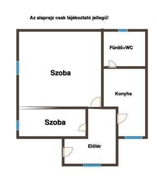 Eladó Ház 2711 Tápiószentmárton Tápiószentmárton vízmű közelében 2 szobás családi ház eladó 
