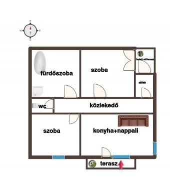 Eladó Lakás 6400 Kiskunhalas kertváros