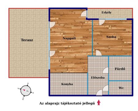 Kiadó Lakás 1134 Budapest 13. kerület Nagy Teraszos Újépítésű Lakás a Westendtől 6-7 percre!!